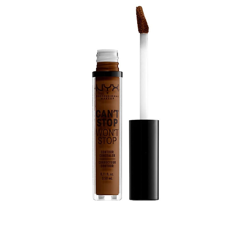 NYX PROFESSIONAL MAKEUP Can't Stop Won't Stop Contour Concealer, 24h Full Coverage Matte Finish - Soft Beige
