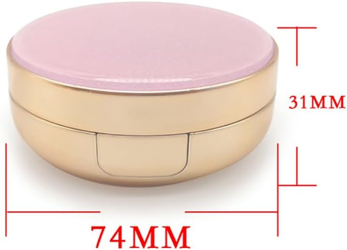 Empty Air Cushion Puff Box Liquid Foundation Compact Makeup Case With Powder Sponge