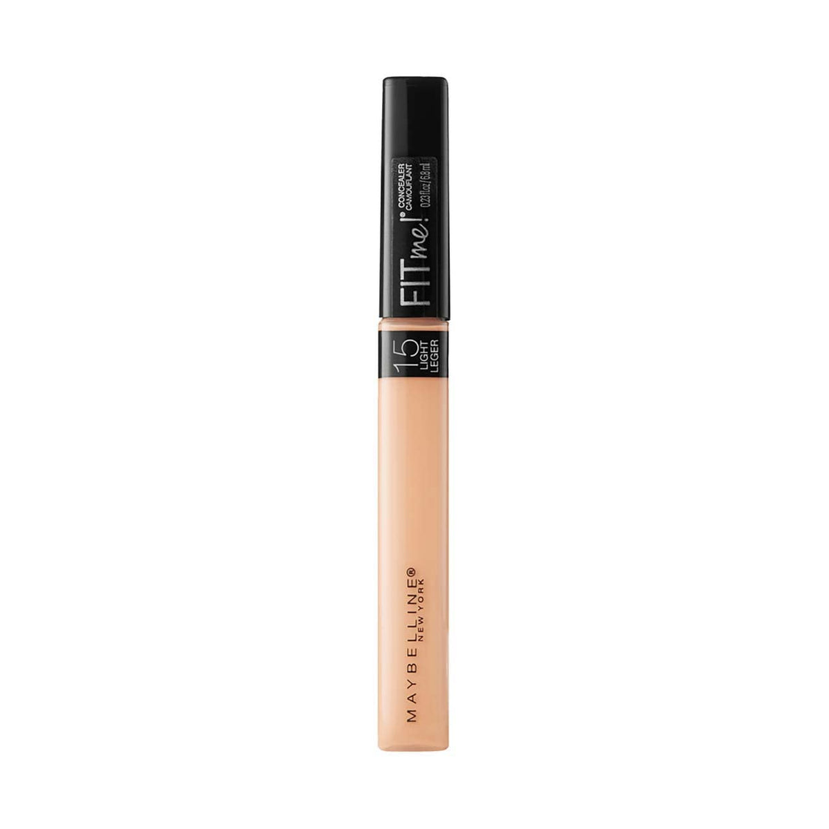 Maybelline New York Fit Me Liquid Concealer Makeup, Natural Coverage, Lightweight, Conceals, Covers Oil-Free, Ivory, 1 Count (Packaging May Vary)