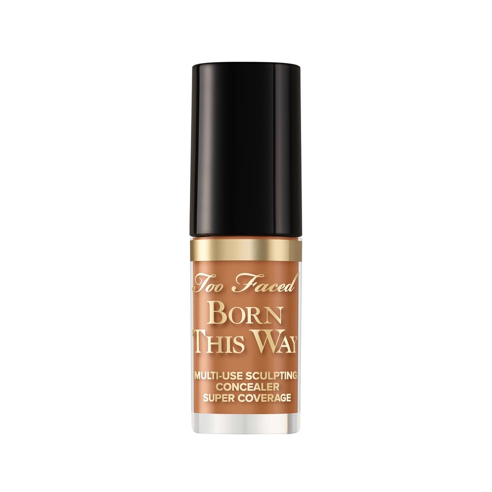 Too Faced Born This Way Super Coverage Multi-Use Concealer | Full-Coverage Hydrating Concealer for Dark Circles & Blemishes with Natural Finish | Hyaluronic Acid & Coconut Water