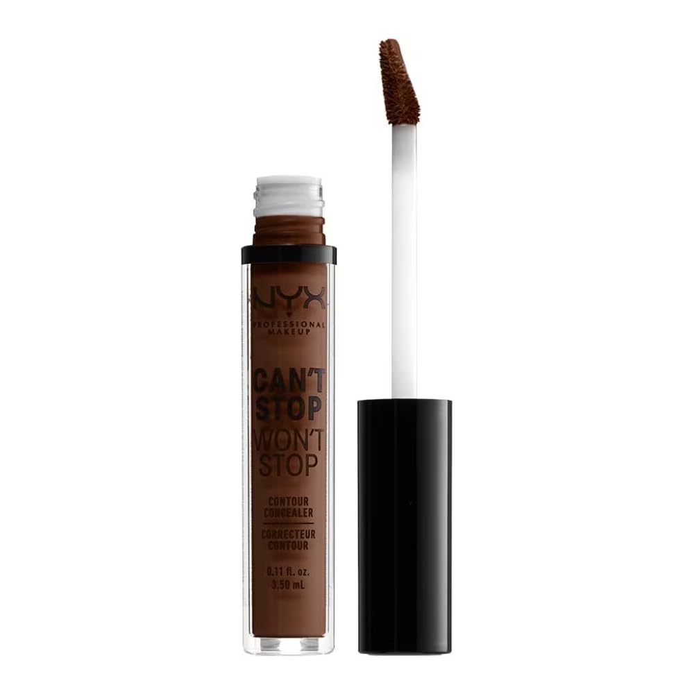 NYX PROFESSIONAL MAKEUP Can't Stop Won't Stop Contour Concealer, 24h Full Coverage Matte Finish - Soft Beige