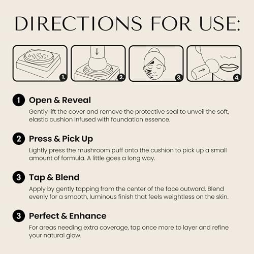 HushGlow® Cushion Foundation SPF 30, Skincare Infused Formula