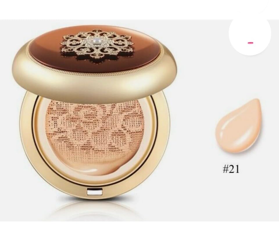 The Radiant Essence UV Protection No.21 Cushion 1 Refil 15g/0.52 Oz x 2 Ea & Bruch