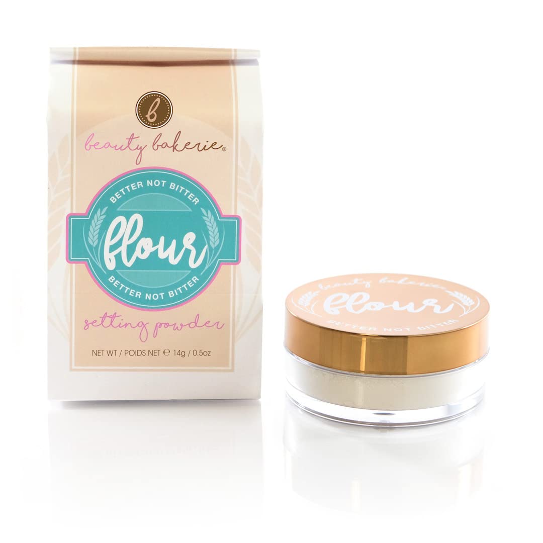 Beauty Bakerie Flour Setting Powder for Foundation, Oat, Perfect, 0.5oz