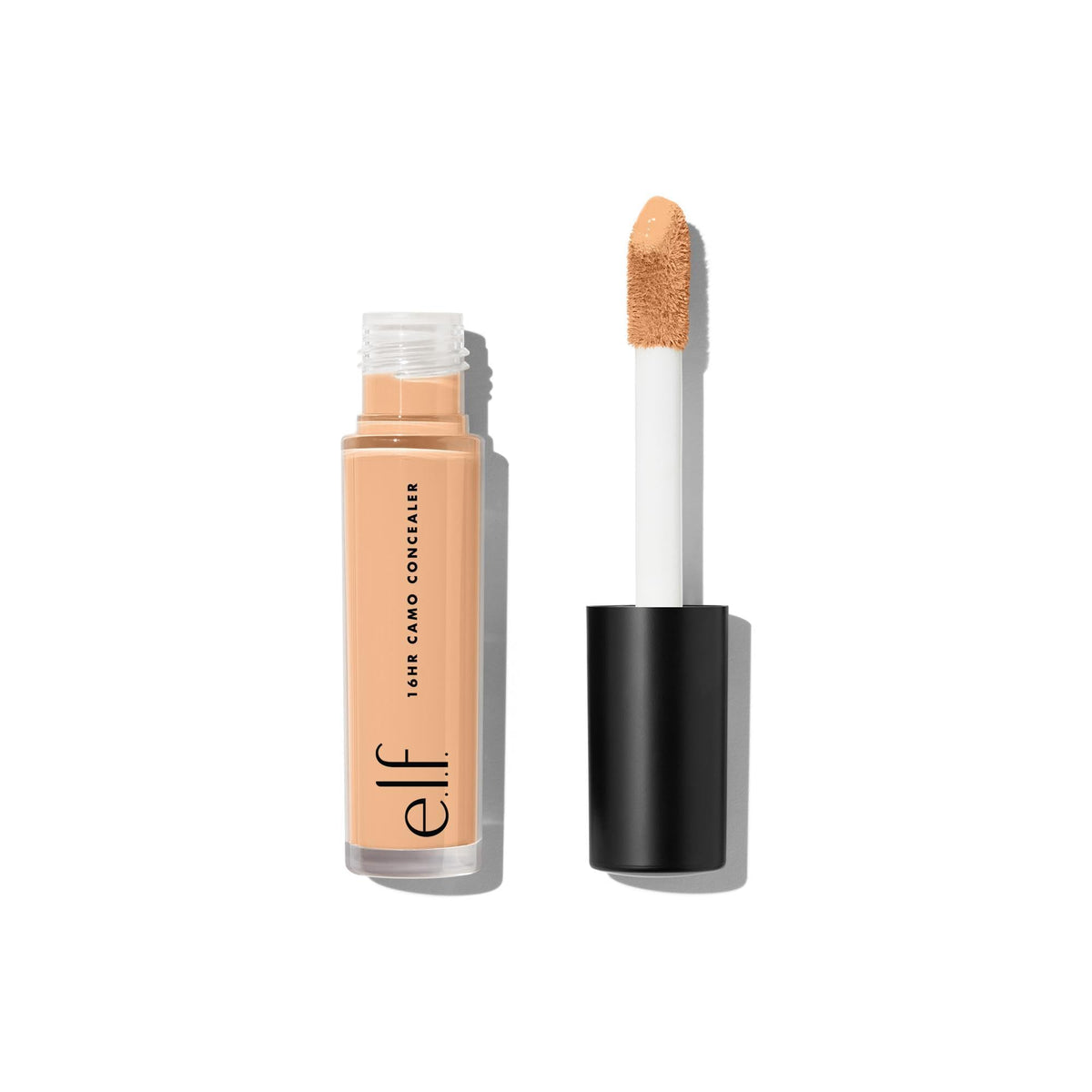 e.l.f. 16HR Camo Concealer, Full Coverage, Matte Finish Under-Eye & Blemish Corrector, Hydrating Formula, 16-Hour Crease-Resistant Wear, Medium Warm
