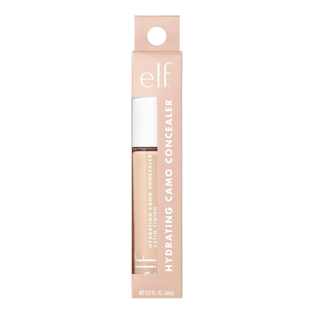 e.l.f. Hydrating Camo Concealer, Full Coverage, Light Ivory