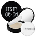 IT'S MY CUSHION Empty Cushion Foundation Compact Case DIY Makeup Portable Refillable Cosmetic Container with Air Puff and Sponge Internal case Mirror BB CC Sun Cream Make Your Own Cosmetic