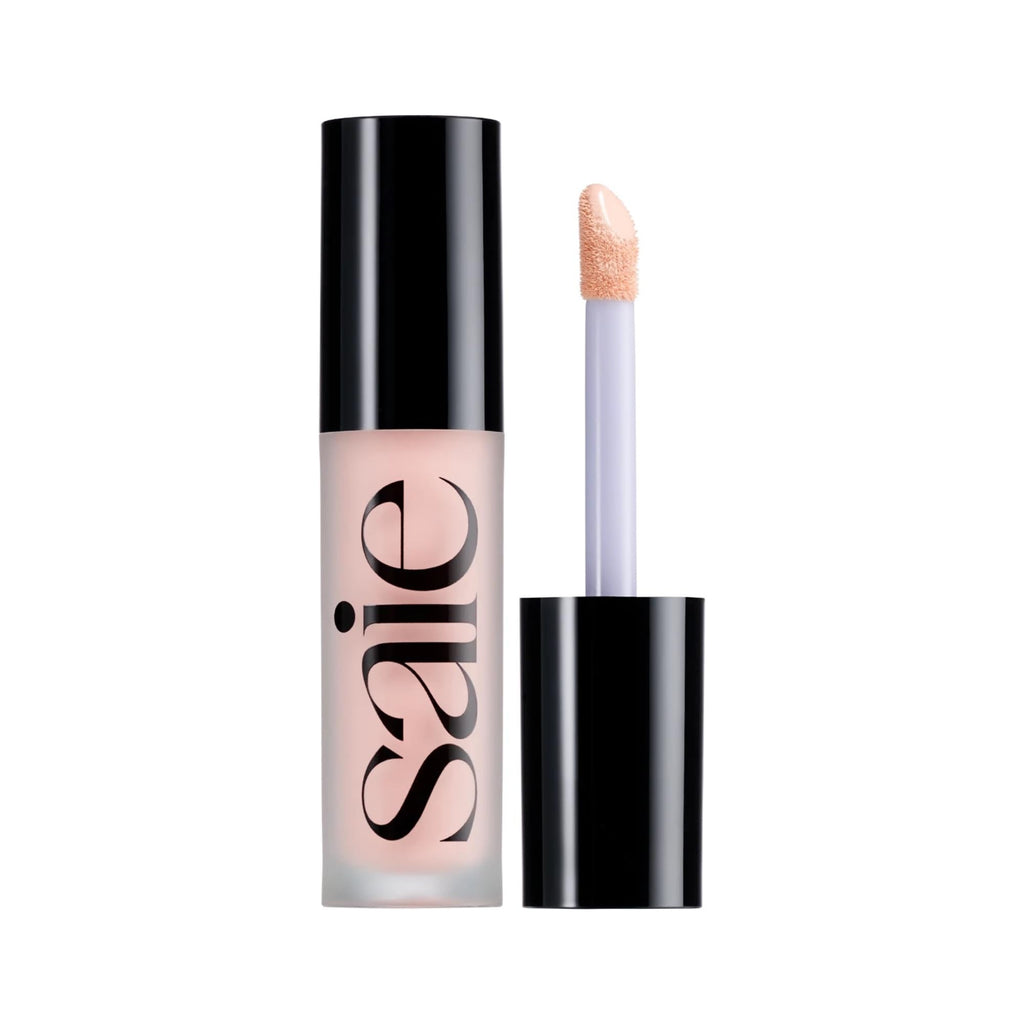 Saie Slip Tint Radiant Cream Concealer & All-Over Face Makeup - Concealer for Dark Circles, Redness & Blemishes - Lightweight Makeup Made with Hydrating Hyaluronic Acid - Shade 6 (0.17 oz)