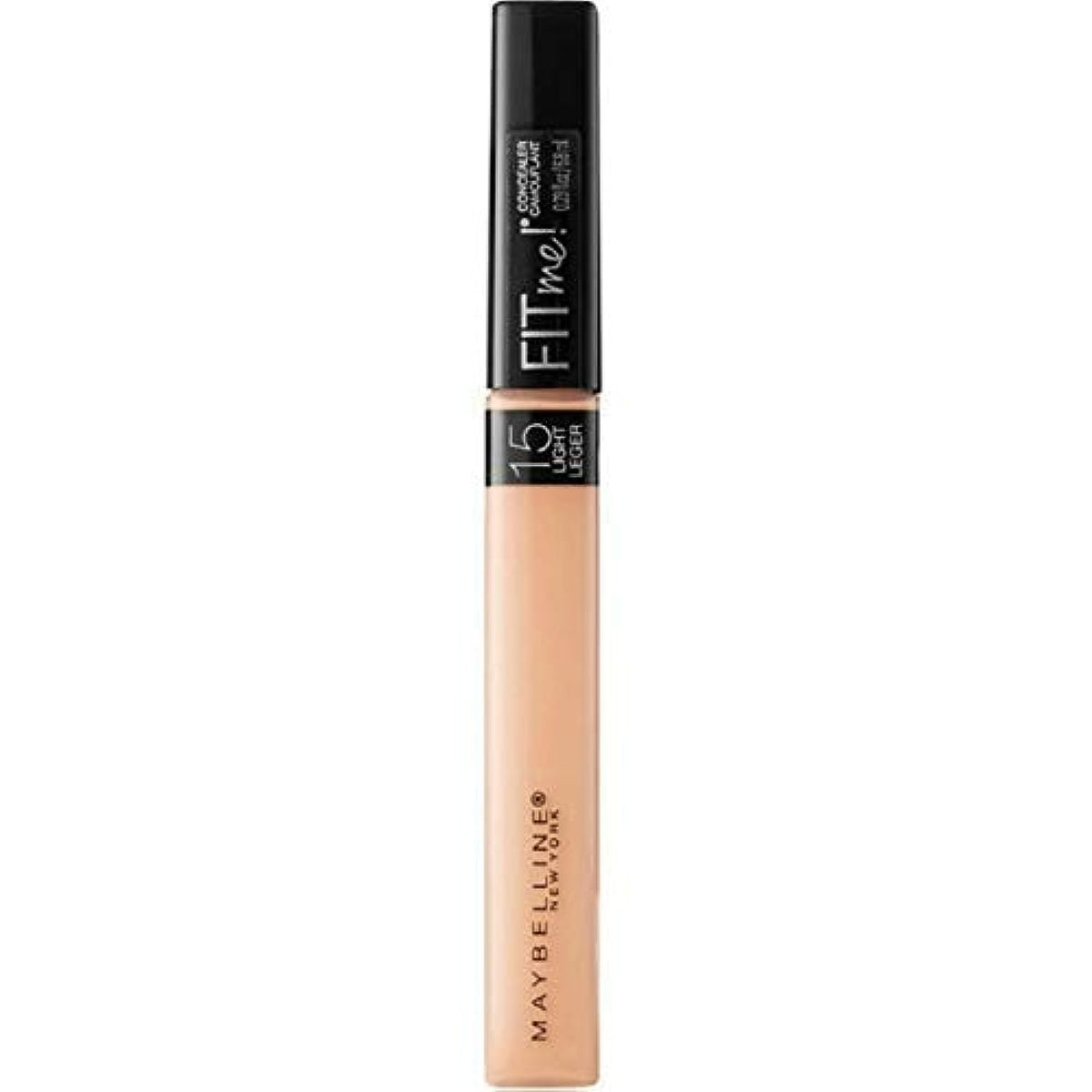 Maybelline New York Fit Me Liquid Concealer Makeup, Natural Coverage, Lightweight, Conceals, Covers Oil-Free, Ivory, 1 Count (Packaging May Vary)