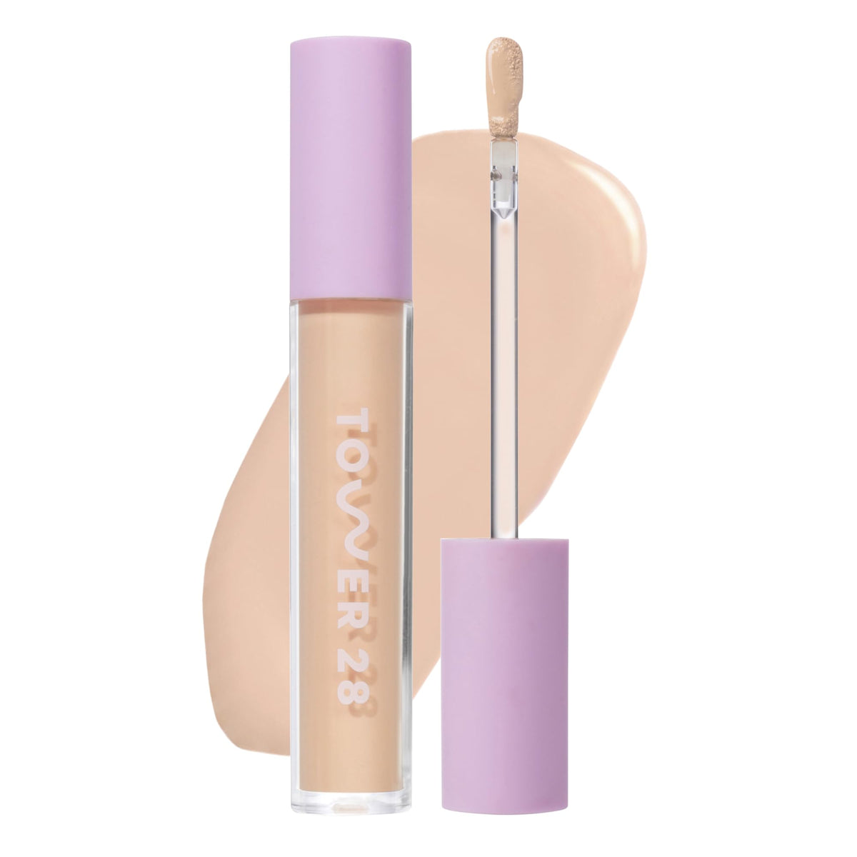 Tower 28 Swipe Serum Hydrating Concealer, 2.0 Fair/Neutral Cool (0.22 oz)