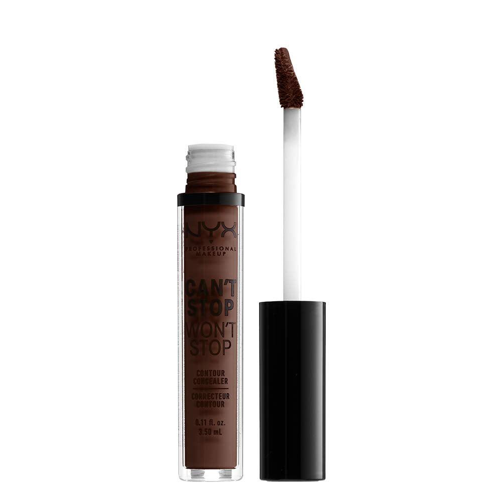 NYX PROFESSIONAL MAKEUP Can't Stop Won't Stop Contour Concealer, 24h Full Coverage Matte Finish - Soft Beige