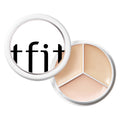 TFIT 3 Color Concealer Cream Palette Full Coverage 0.52 Ounce 01 Neutral
