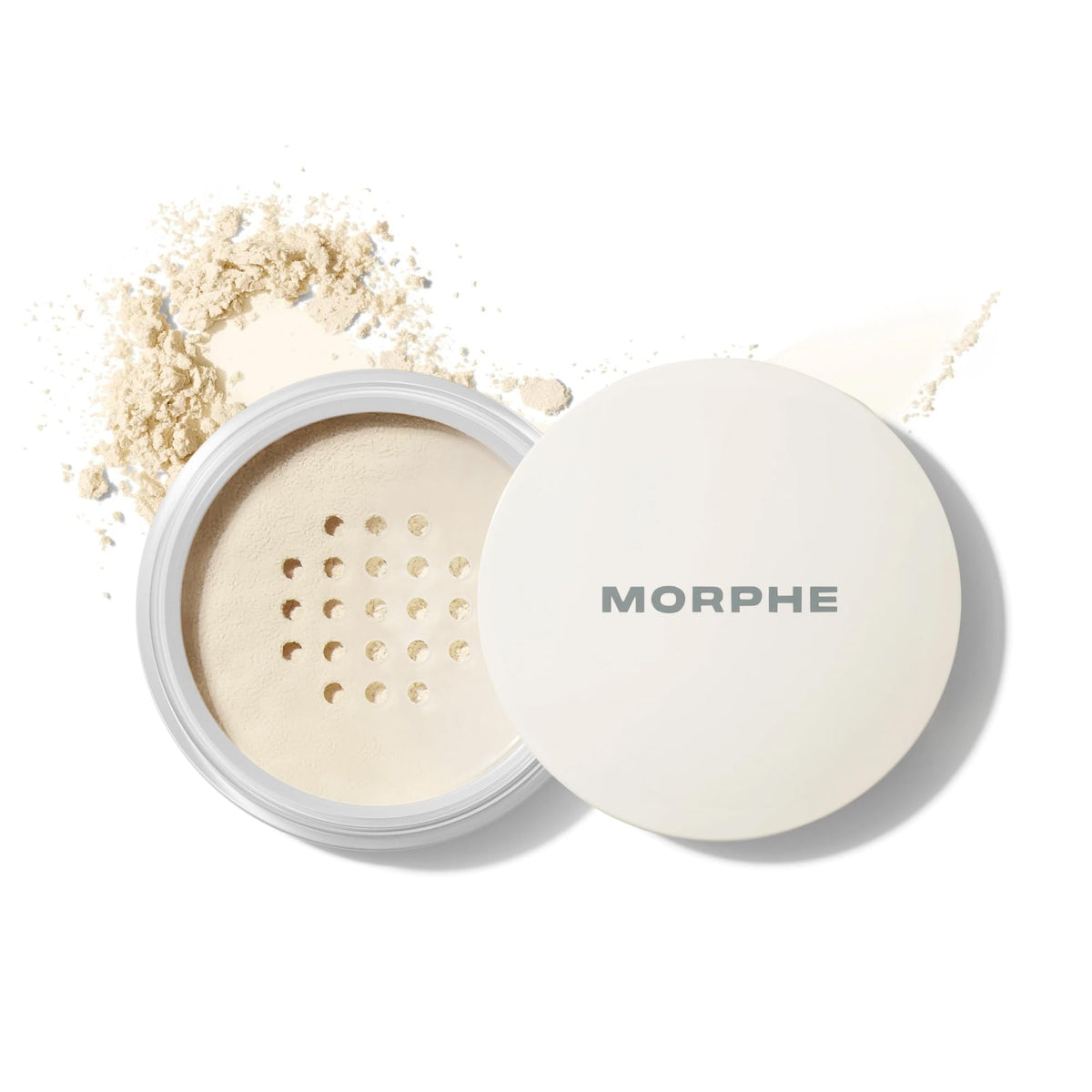 Morphe Bake & Set Brightening Setting Powder - Lightweight, Talc-Free, Loose Powder for Face Makeup with a Soft, Natural Finish - Minimizes Shine for Up to 24HR - Brightening Pink (0.31 oz)