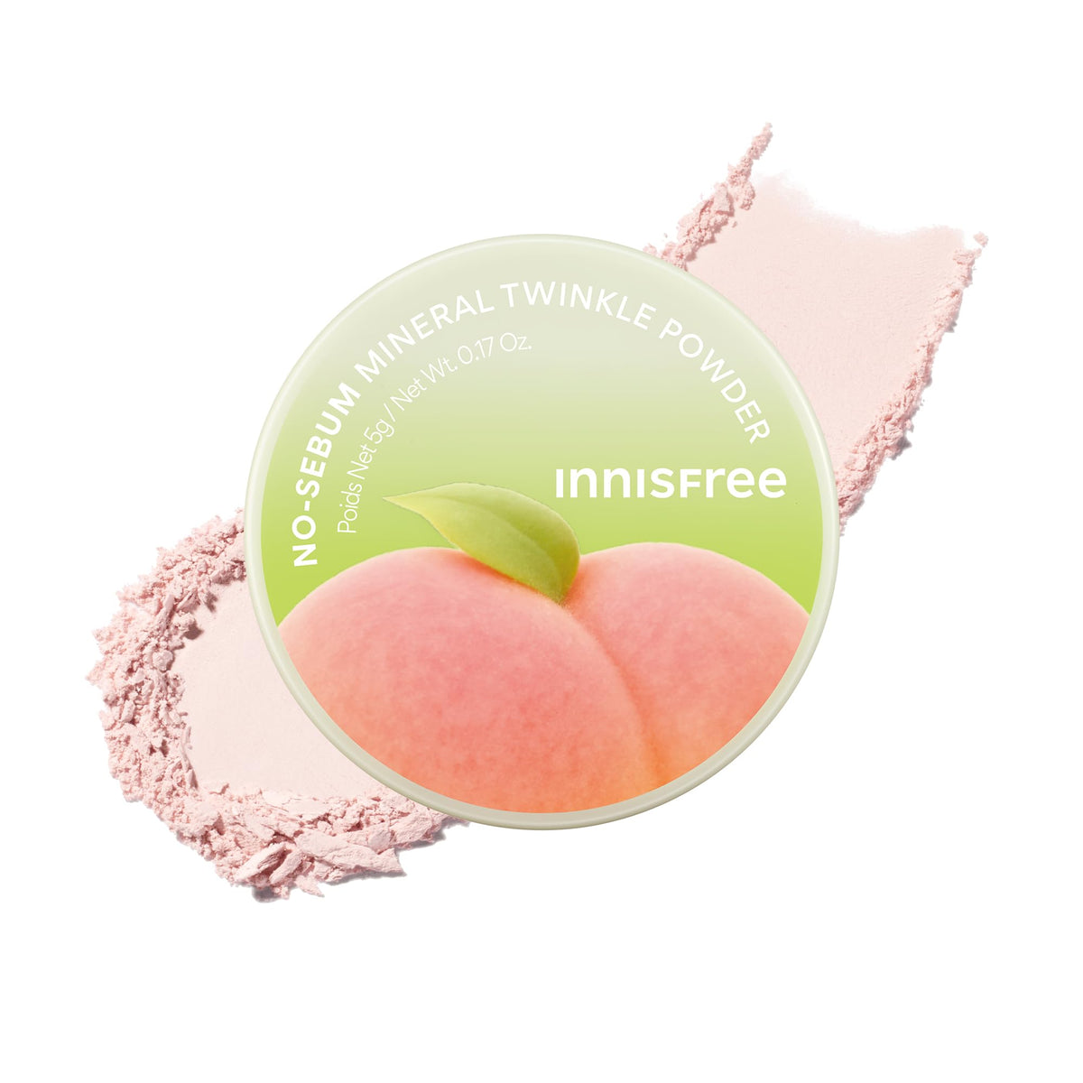 innisfree No Sebum Matte Mineral Powder | Korean Loose Setting Powder for Oil & Shine Control | Blurs Fine Lines & Imperfections | Lightweight, Natural Finish | Available In Jumbo & Pressed Powder
