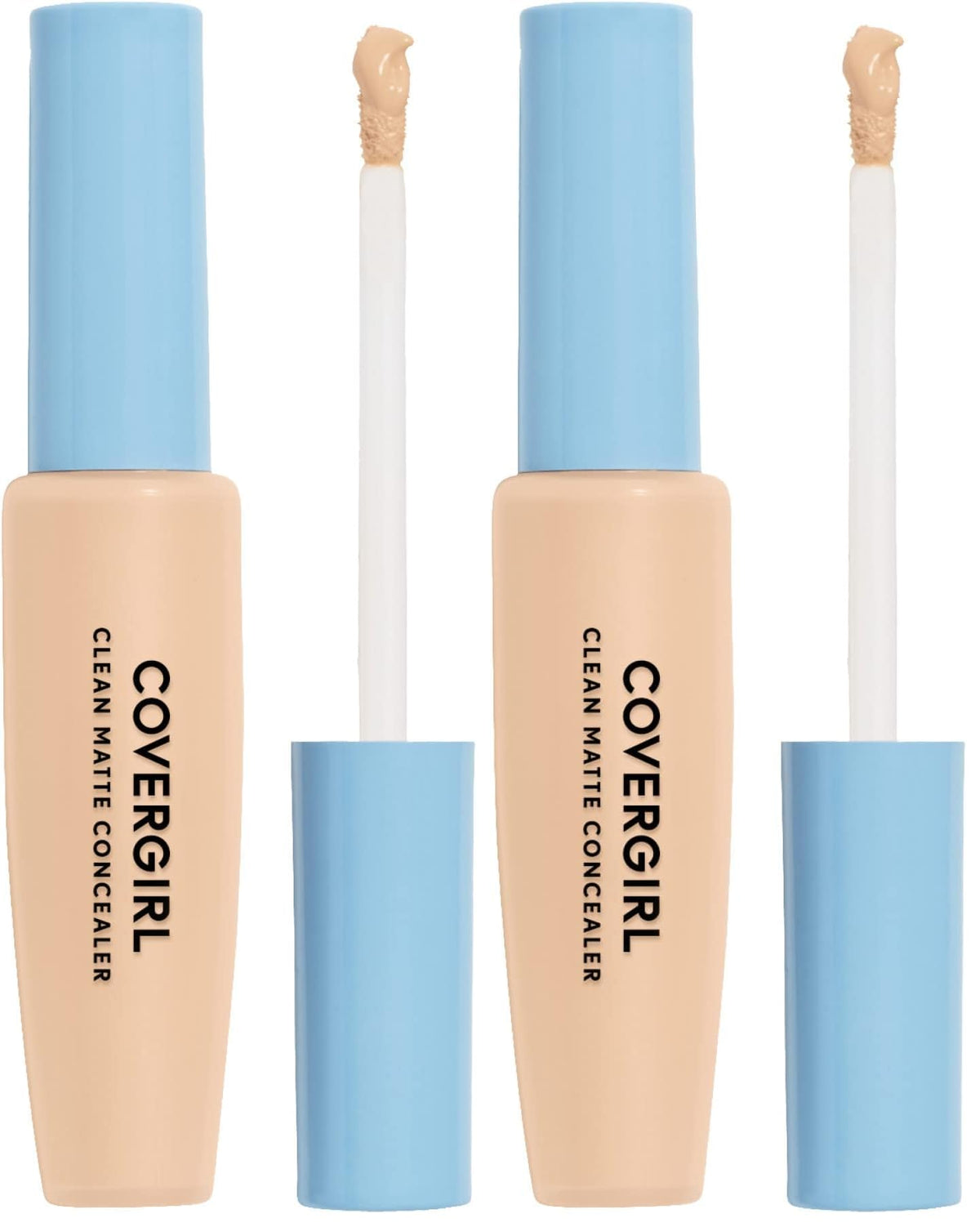COVERGIRL - Clean Matte Concealer, Oil-Free, Lightweight Formula, Blendable, Natural-Looking Coverage, 100% Cruelty-Free