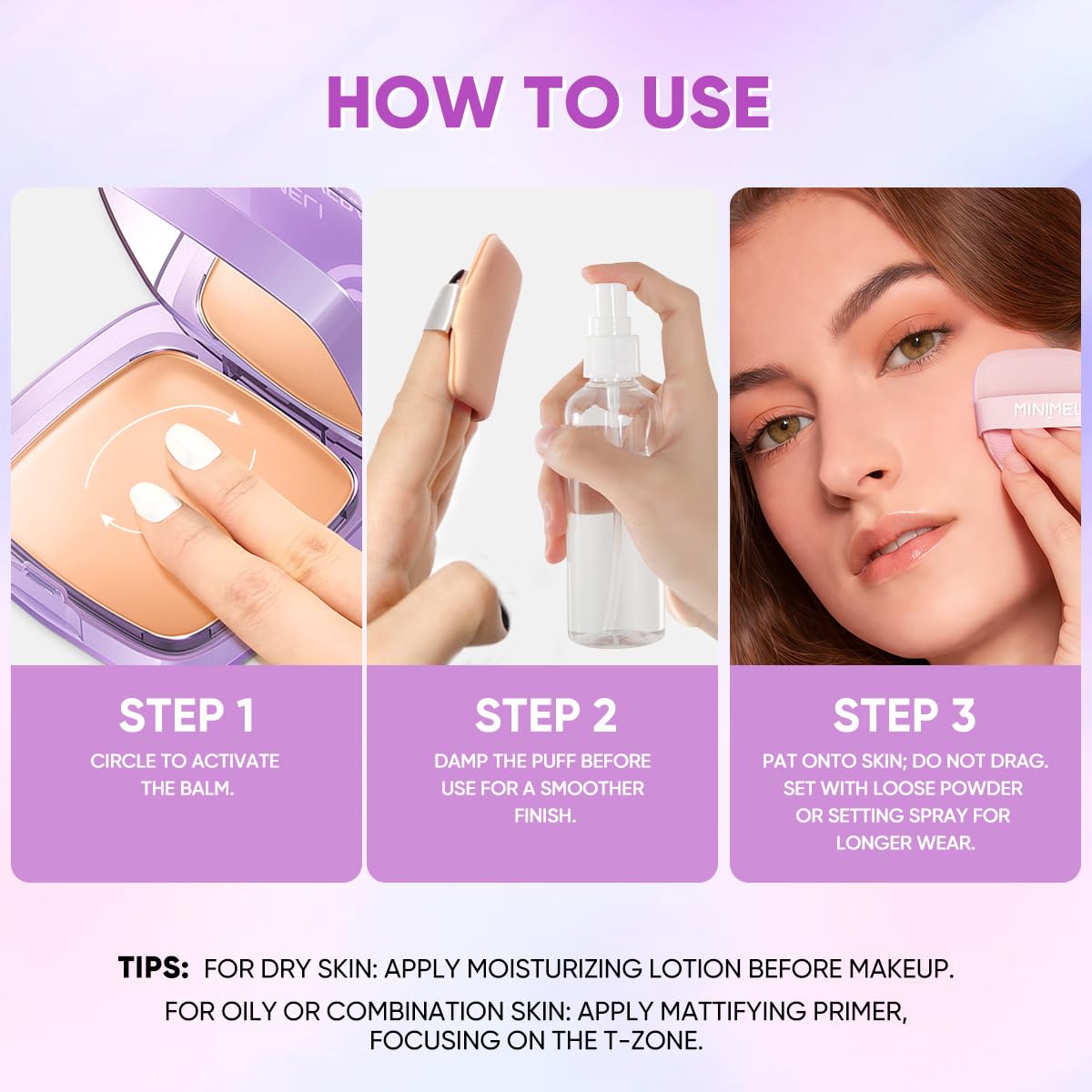 Full Coverage Creamy Foundation Waterproof with SPF 30