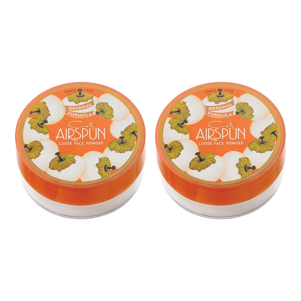 Airspun Coty Loose Face Powder, Translucent Extra Coverage, 0.35g