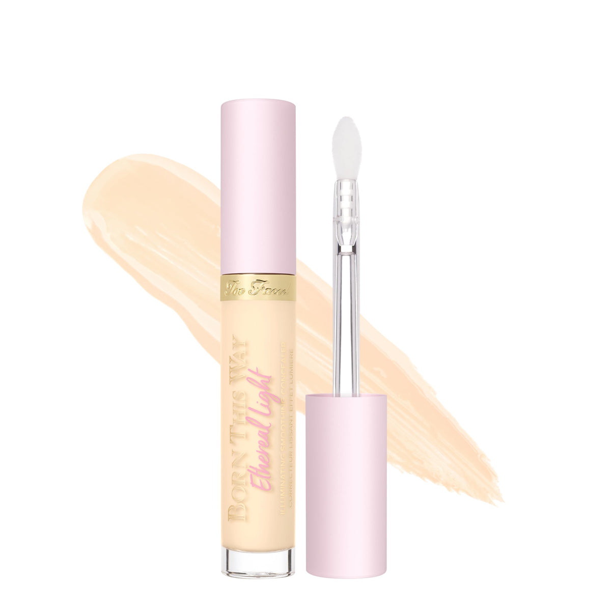 Too Faced Born This Way Ethereal Light Illuminating Smoothing Concealer | With Hyaluronic Acid, Conceals + Brightens Dark Circles, Non-Creasing + Waterproof, 0.16 Fl Oz
