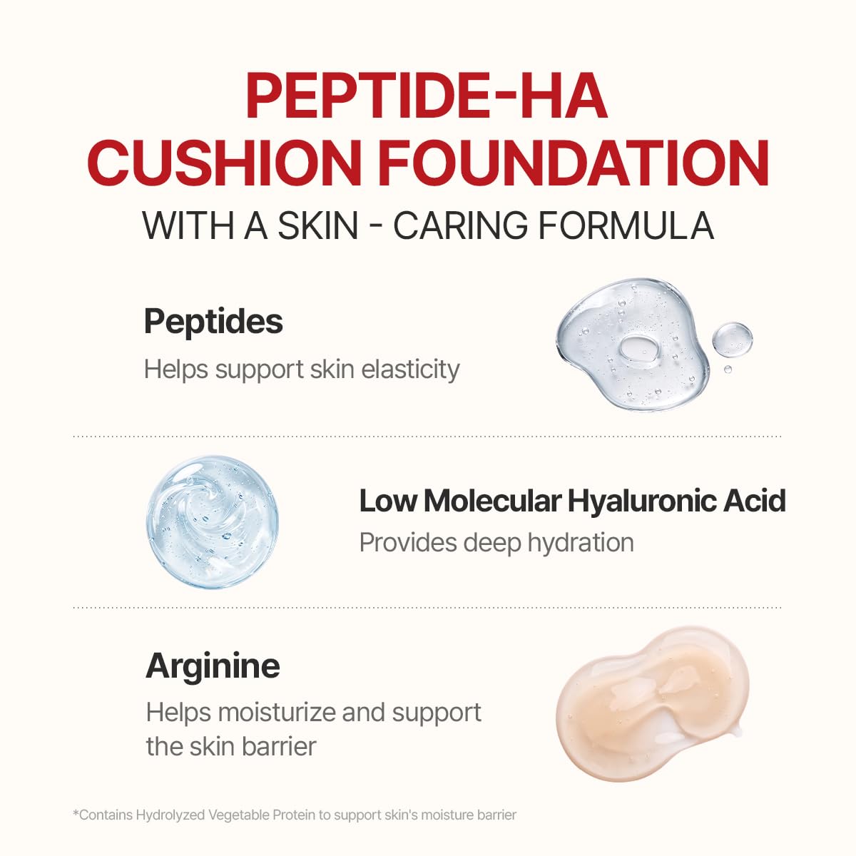 ESPOIR Be Velvet Cushion Foundation #23 Beige | Quick and Easy Coverage with Long-lasting Color by Zero Oxidation, Velvety Smooth Finish & Lightweight Formula, Vegan, Korean Makeup, 0.46 oz