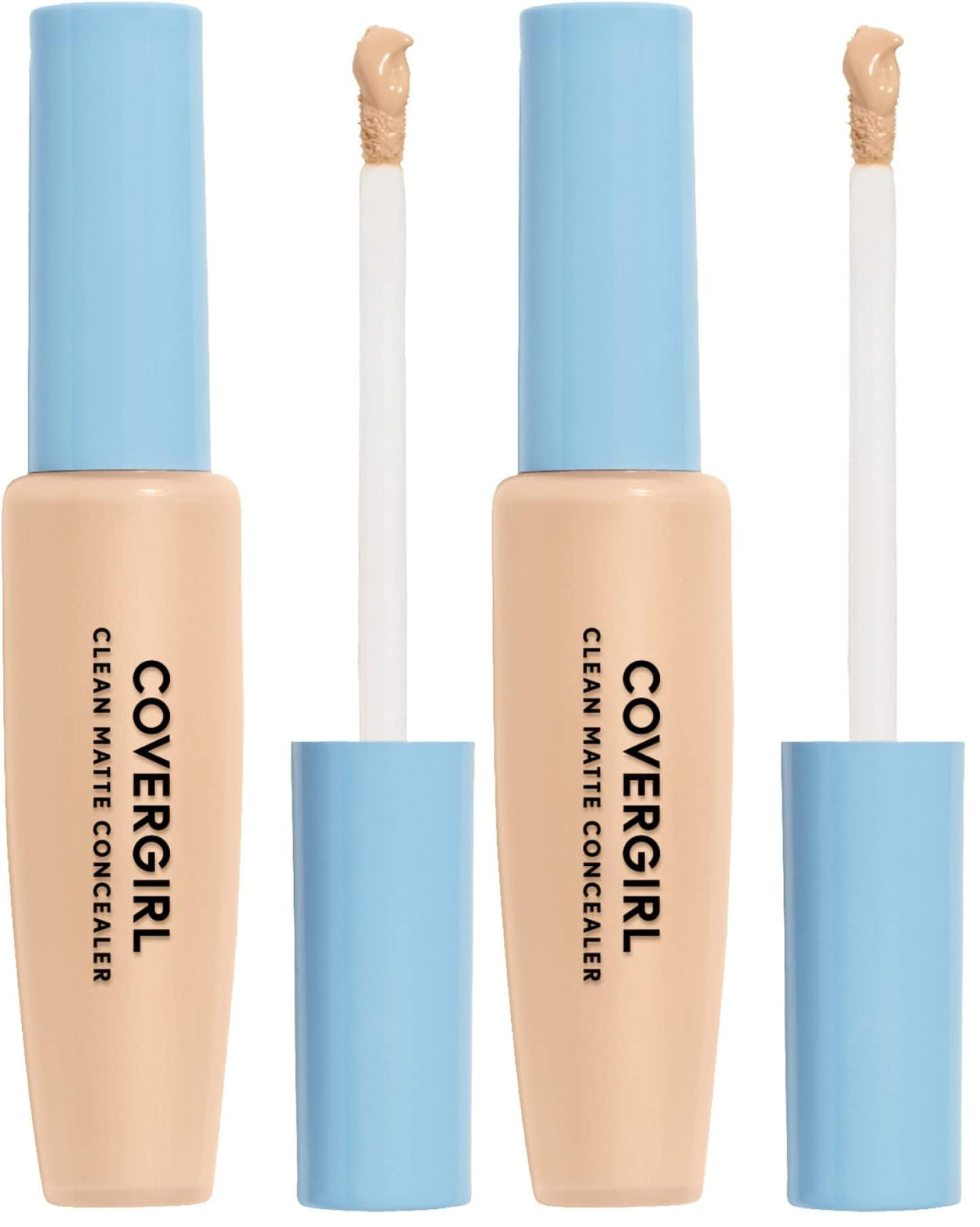 COVERGIRL - Clean Matte Concealer, Oil-Free, Lightweight Formula, Blendable, Natural-Looking Coverage, 100% Cruelty-Free