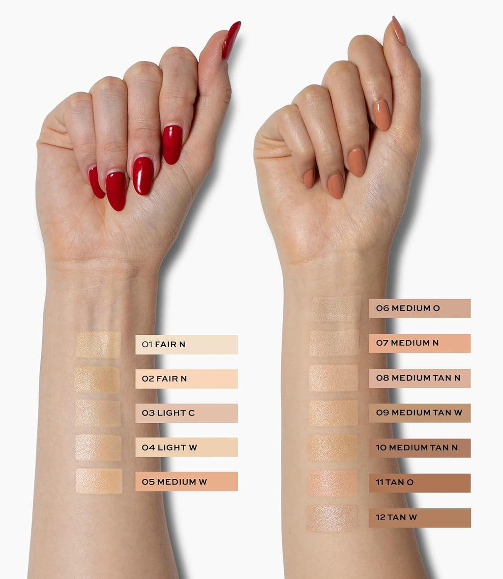 MAKE Beauty Skin Mimetic Concealer Buildable Medium Coverage Hydrating Concealer for Dark Circles Spot Concealing Brightening Crease-Free, Including Mature Skin. Radiant Finish. 08 Medium Tan Neutral
