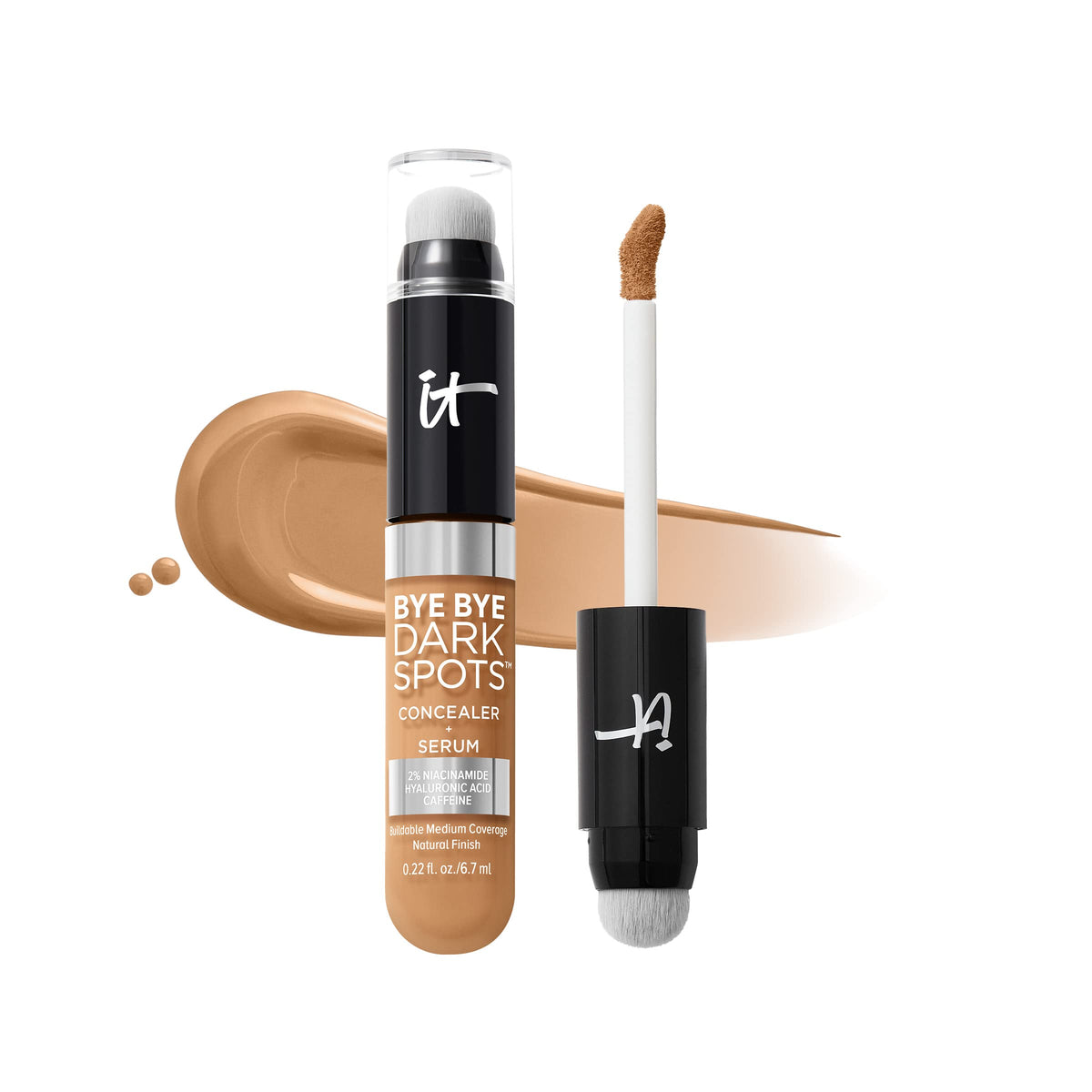 IT Cosmetics Bye Bye Dark Spots Face Concealer + Serum with 2% Niacinamide