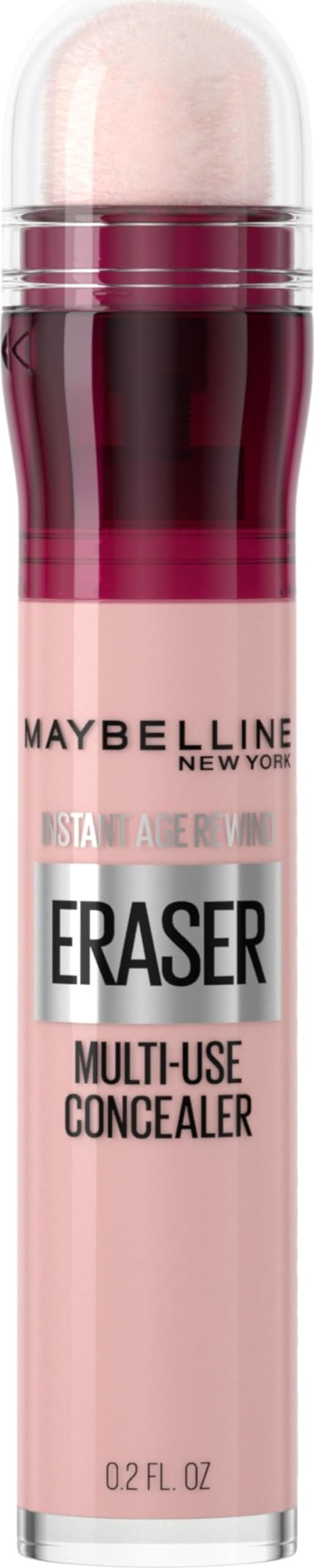 Maybelline Instant Age Rewind Eraser Dark Circles Treatment Multi-Use Concealer, 100, 1 Count (Packaging May Vary)