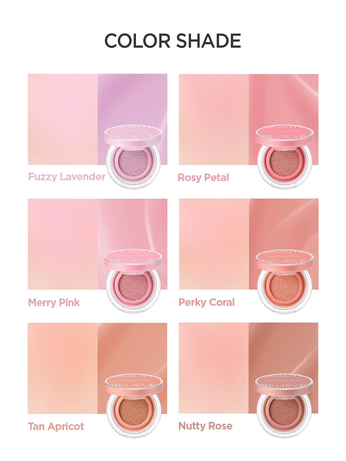 Artist Cushion Blush | Perky Coral