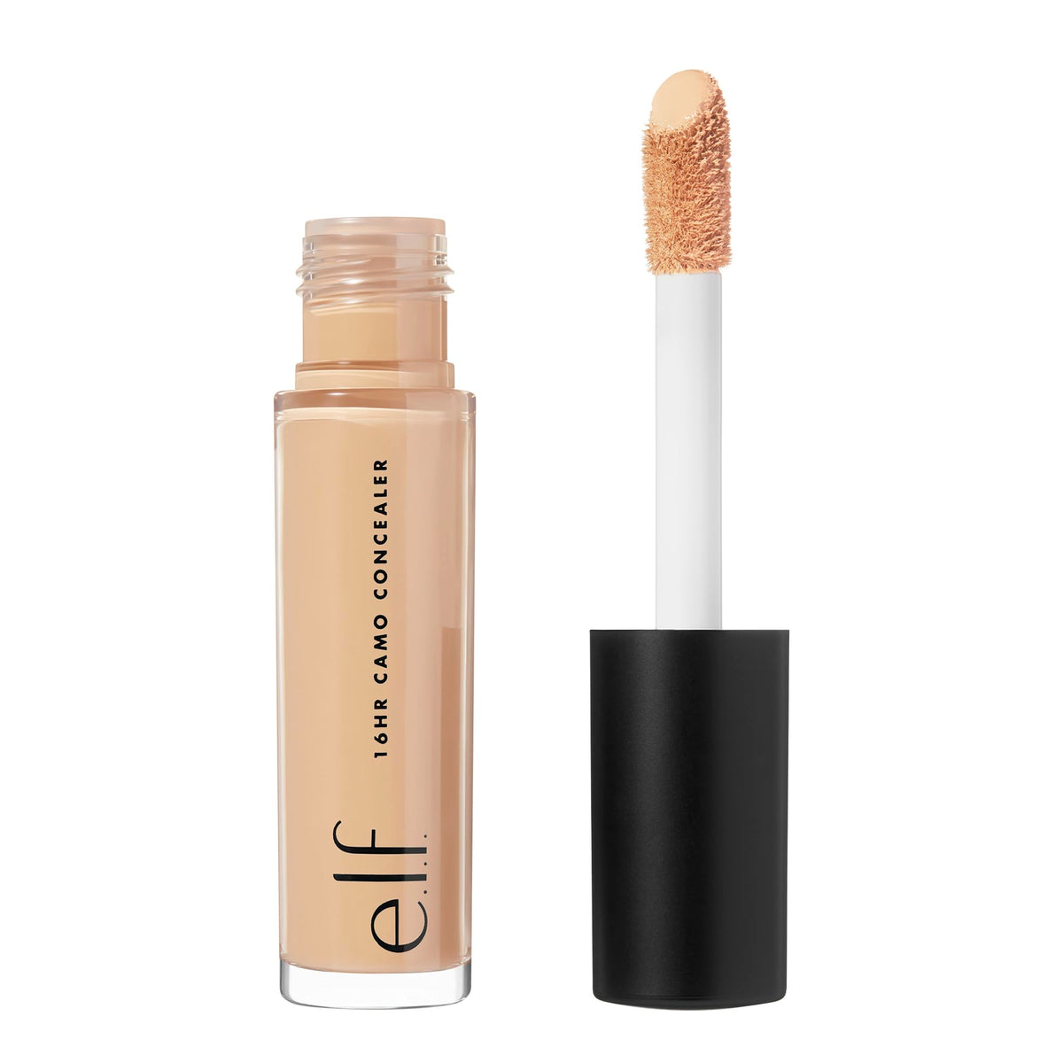 e.l.f. 16HR Camo Concealer, Full Coverage, Matte Finish Under-Eye & Blemish Corrector, Hydrating Formula, 16-Hour Crease-Resistant Wear, Medium Warm