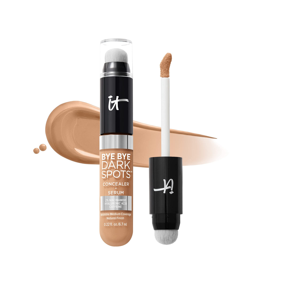 IT Cosmetics Bye Bye Dark Spots Face Concealer + Serum with 2% Niacinamide