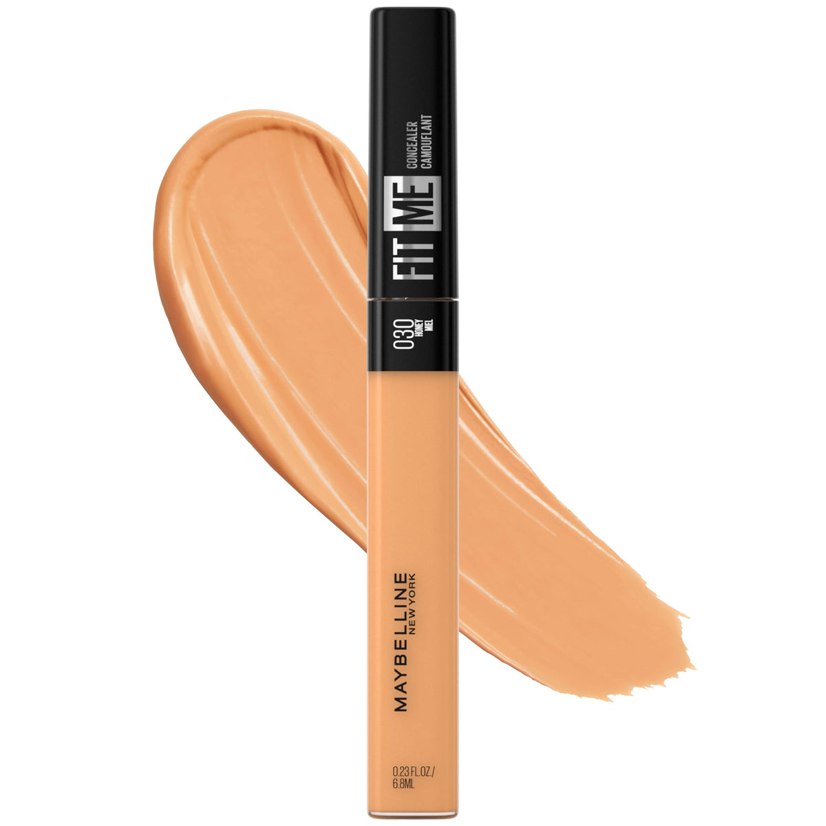 Maybelline New York Fit Me Liquid Concealer Makeup, Natural Coverage, Lightweight, Conceals, Covers Oil-Free, Ivory, 1 Count (Packaging May Vary)