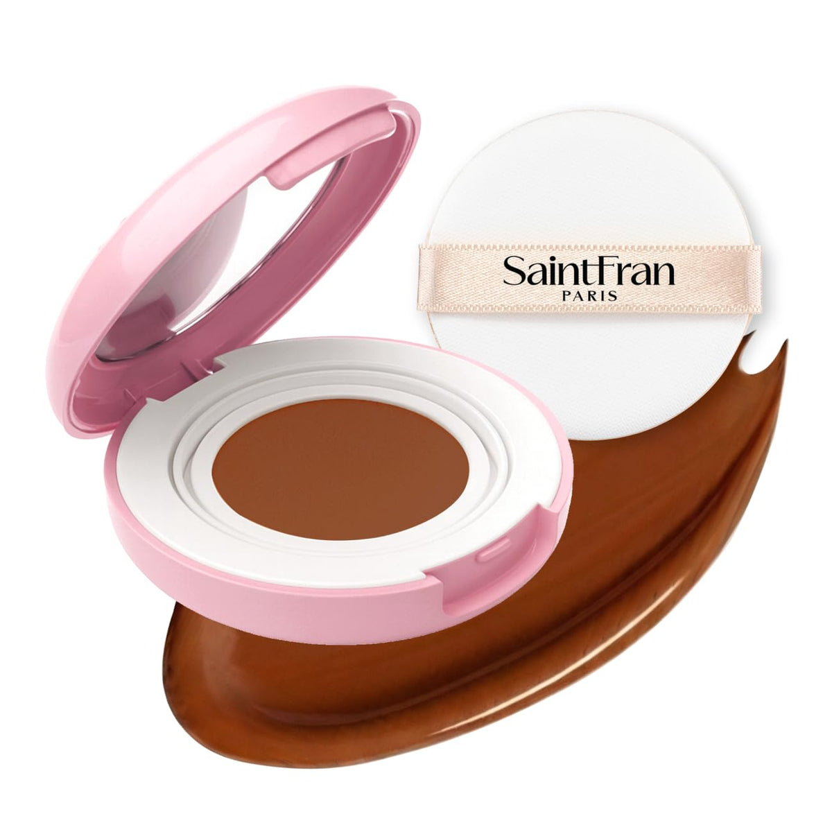 W Skin Glow Mesh Cushion Mini 23 Pink, 0.17 oz