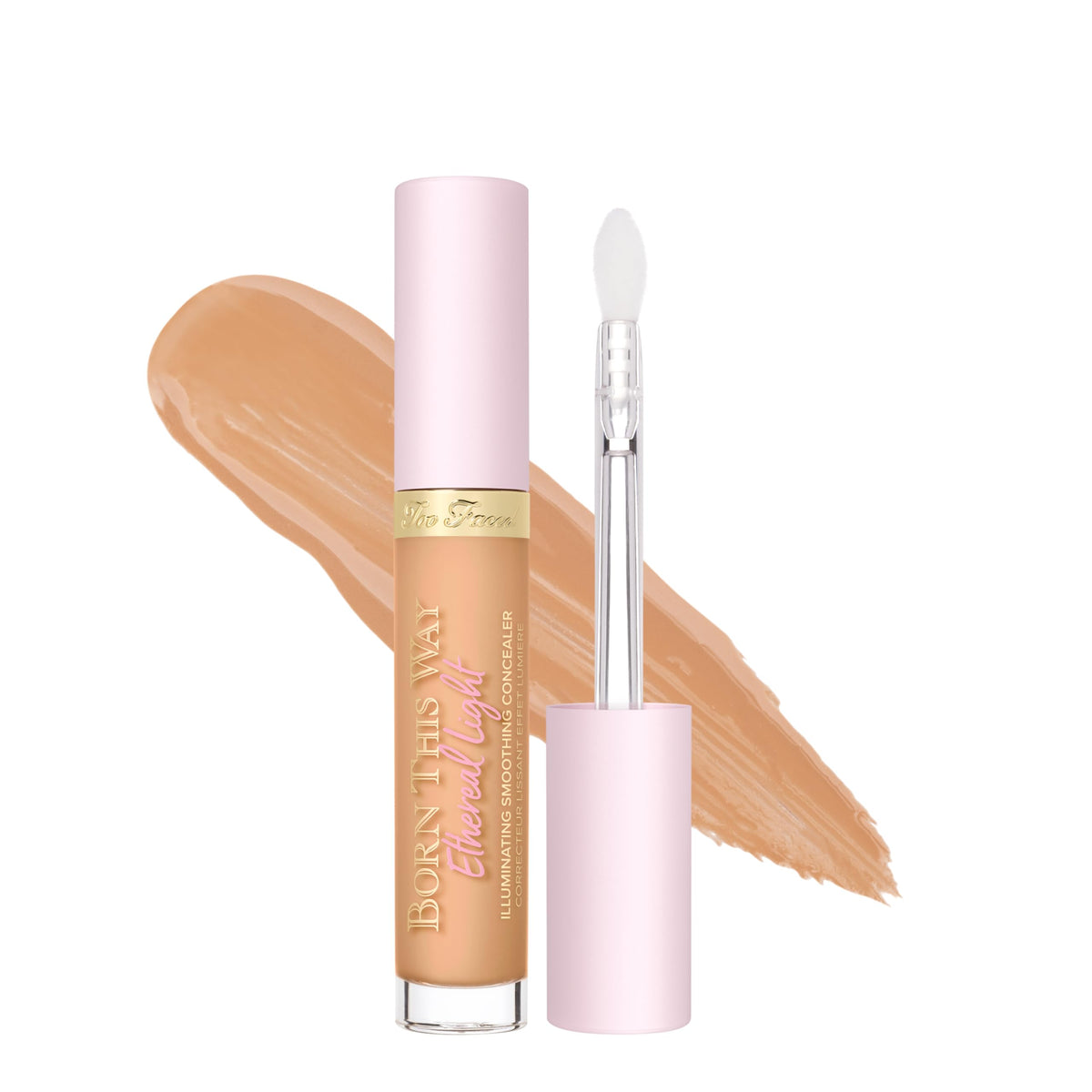 Too Faced Born This Way Ethereal Light Illuminating Smoothing Concealer | With Hyaluronic Acid, Conceals + Brightens Dark Circles, Non-Creasing + Waterproof, 0.16 Fl Oz