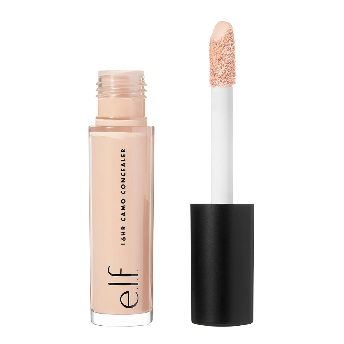 e.l.f. 16HR Camo Concealer, Full Coverage, Matte Finish Under-Eye & Blemish Corrector, Hydrating Formula, 16-Hour Crease-Resistant Wear, Medium Warm