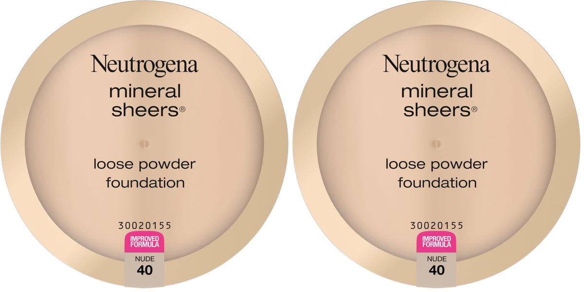 Neutrogena Mineral Sheers Loose Powder Foundation, Nude 40, .19 oz