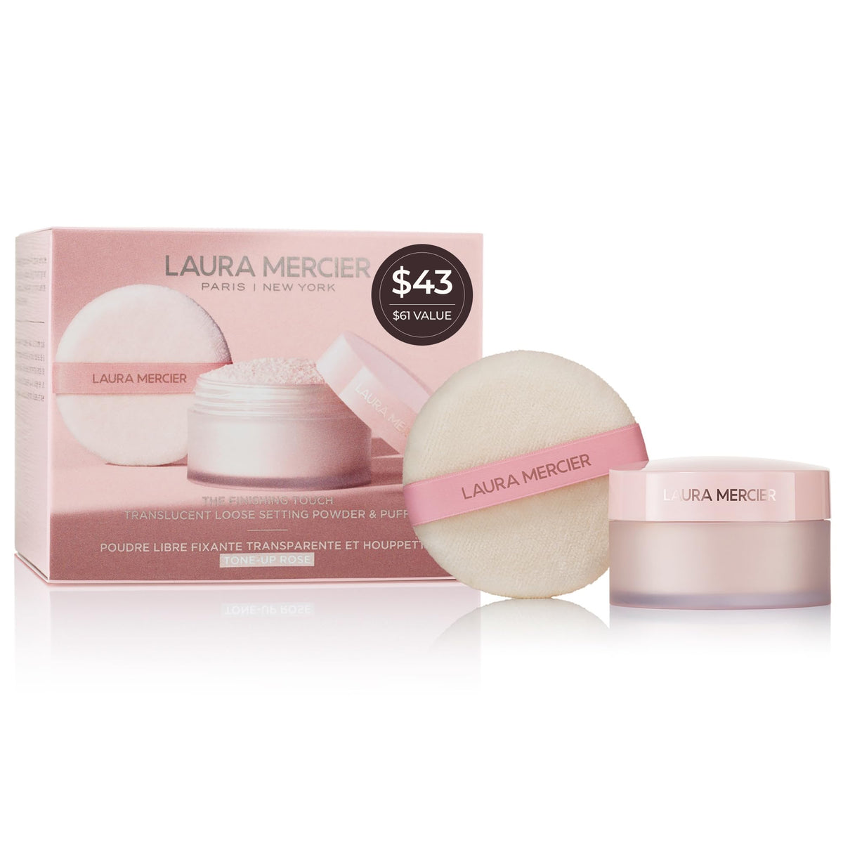 Laura Mercier Translucent Loose Setting Powder, Infused with Vitamins C + E