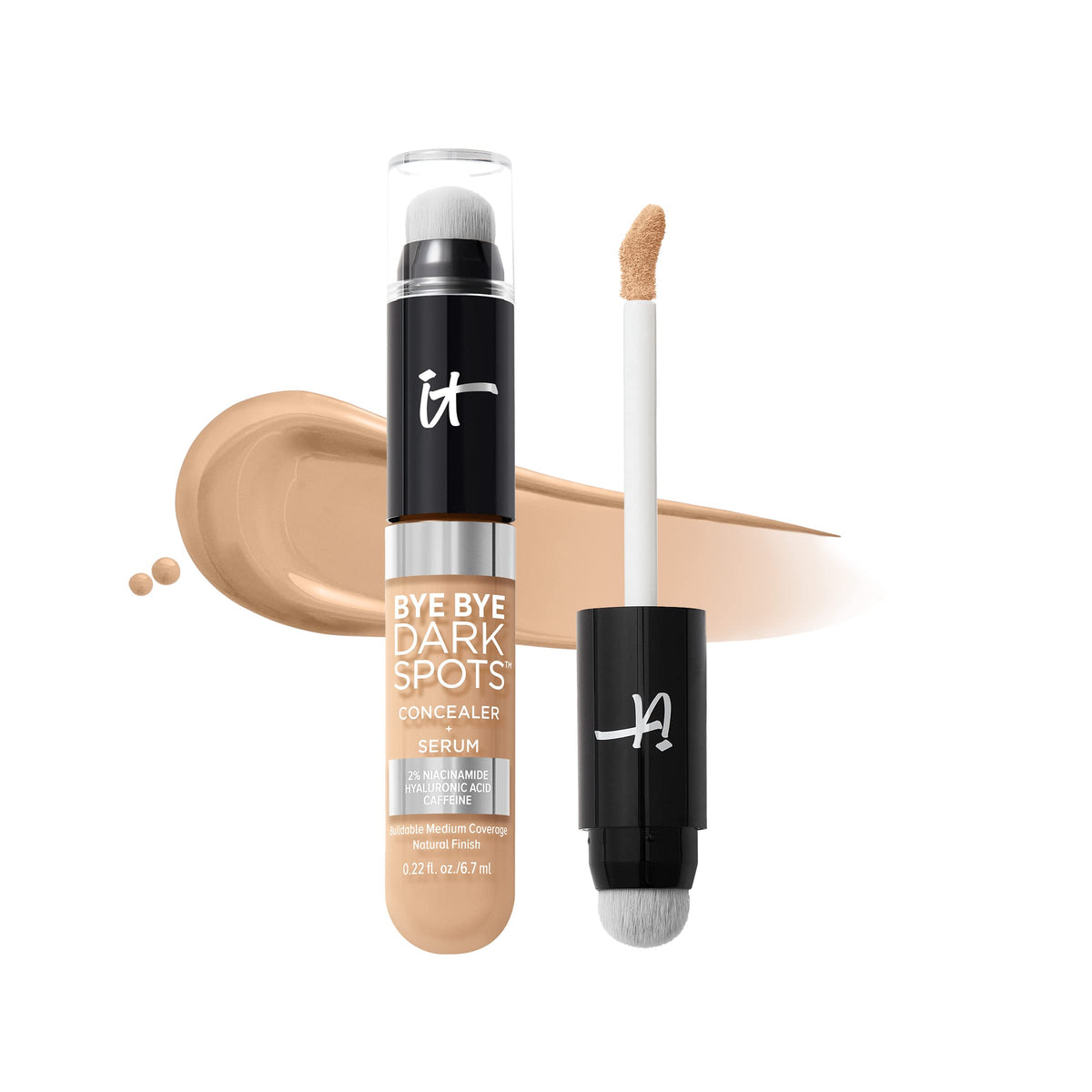 IT Cosmetics Bye Bye Dark Spots Face Concealer + Serum with 2% Niacinamide