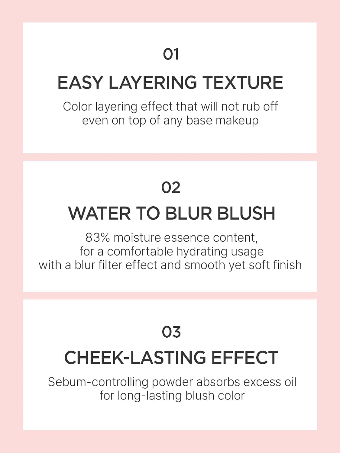 Artist Cushion Blush | Perky Coral