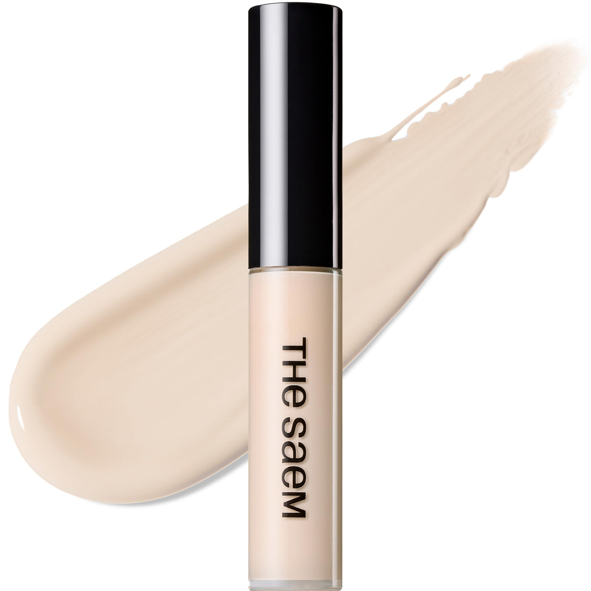 THESAEM Cover Perfection Tip Concealer 0.2 fl.oz. - 2.0 Rich Beige Warm Beige for Deep Skin Tone 23 - High Coverage Long Lasting Concealer - Korean Makeup for Dark Circles & Blemishes