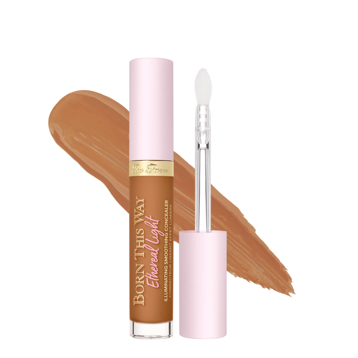 Too Faced Born This Way Ethereal Light Illuminating Smoothing Concealer | With Hyaluronic Acid, Conceals + Brightens Dark Circles, Non-Creasing + Waterproof, 0.16 Fl Oz
