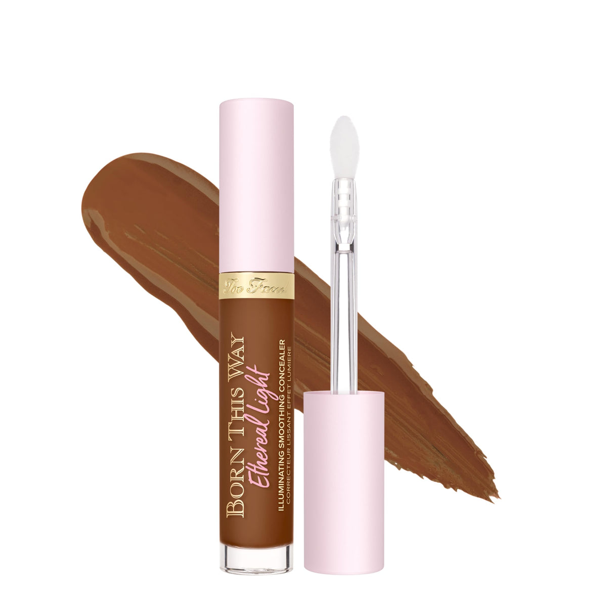 Too Faced Born This Way Ethereal Light Illuminating Smoothing Concealer | With Hyaluronic Acid, Conceals + Brightens Dark Circles, Non-Creasing + Waterproof, 0.16 Fl Oz