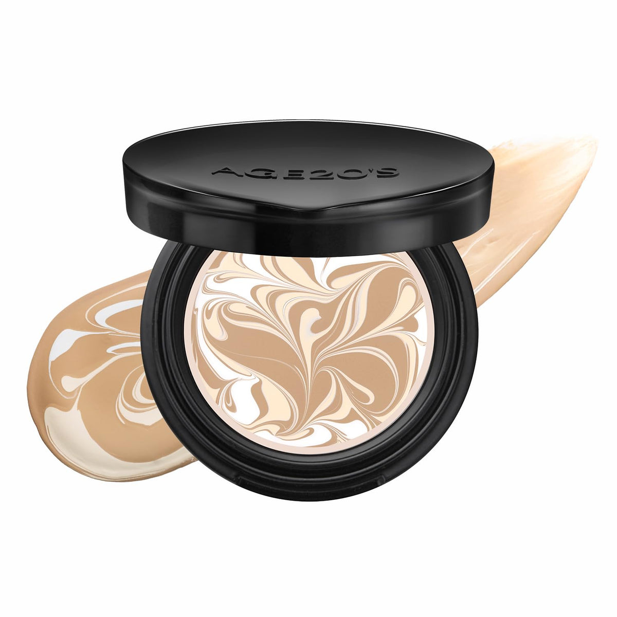 [Vegan] AGE20'S Signature Essence Pact | Pack of 1 | 23W BEIGE | Korean Cushion Foundation | Cream Foundation, Dewy & Glow Finish, Natural Coverage, SPF 50+