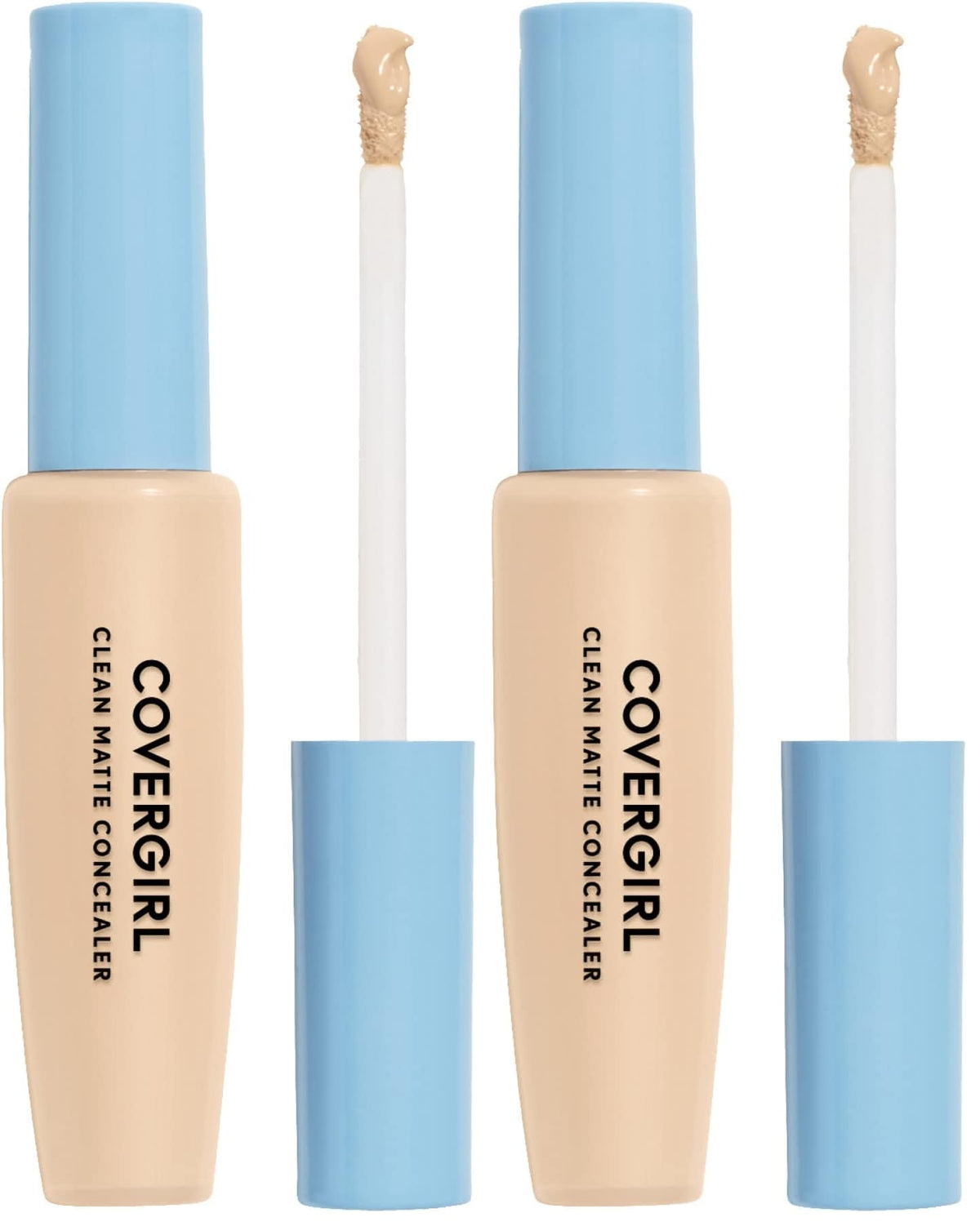 COVERGIRL - Clean Matte Concealer, Oil-Free, Lightweight Formula, Blendable, Natural-Looking Coverage, 100% Cruelty-Free