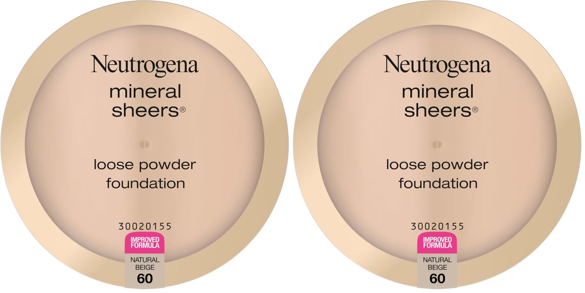 Neutrogena Mineral Sheers Loose Powder Foundation, Nude 40, .19 oz