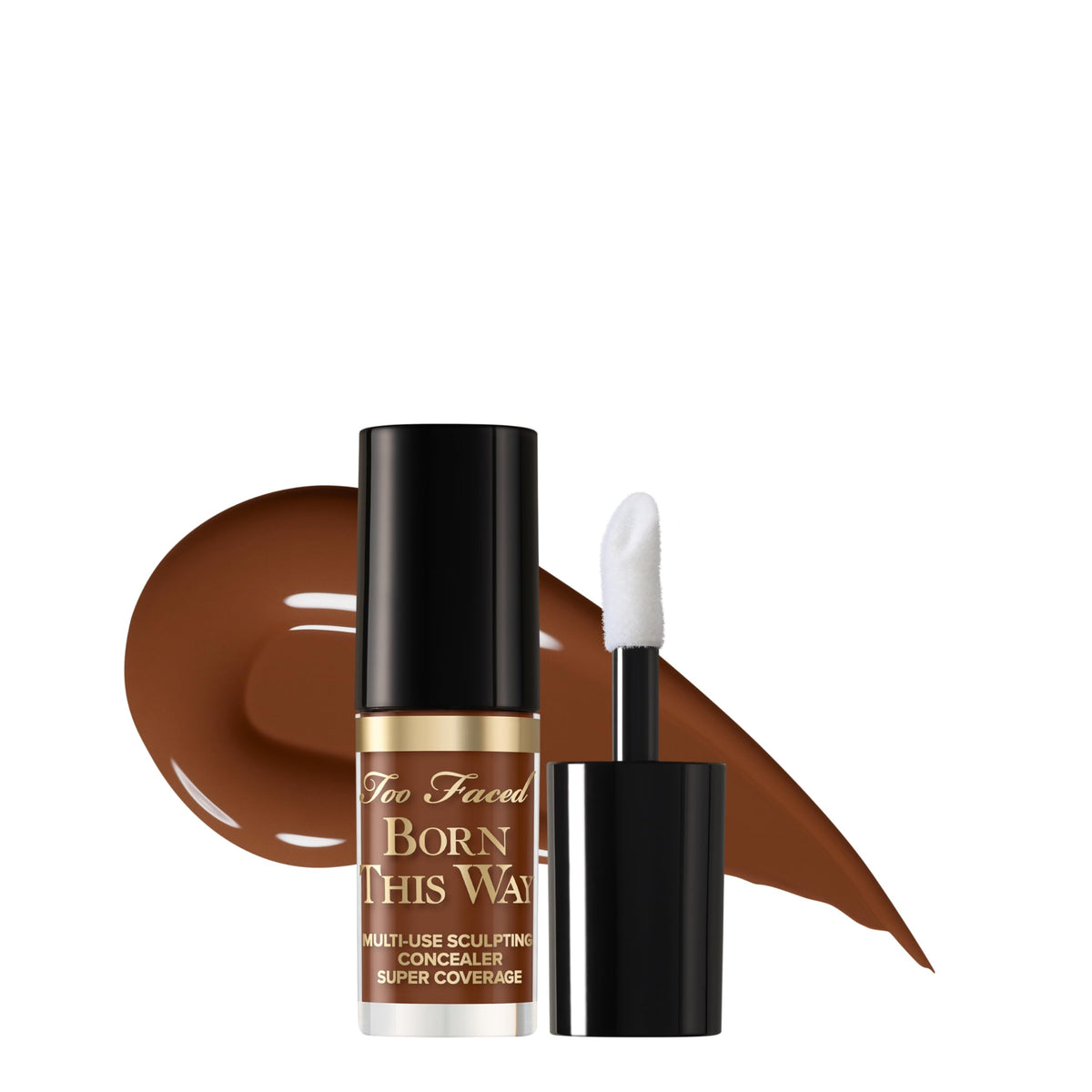 Too Faced Born This Way Super Coverage Multi-Use Concealer | Full-Coverage Hydrating Concealer for Dark Circles & Blemishes with Natural Finish | Hyaluronic Acid & Coconut Water