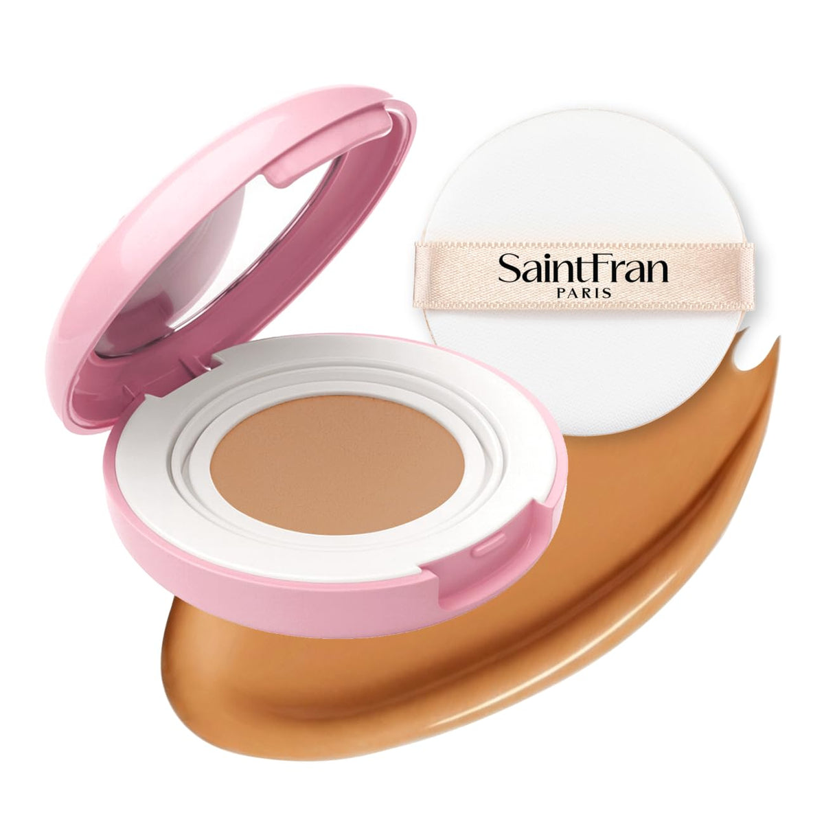 W Skin Glow Mesh Cushion Mini 23 Pink, 0.17 oz