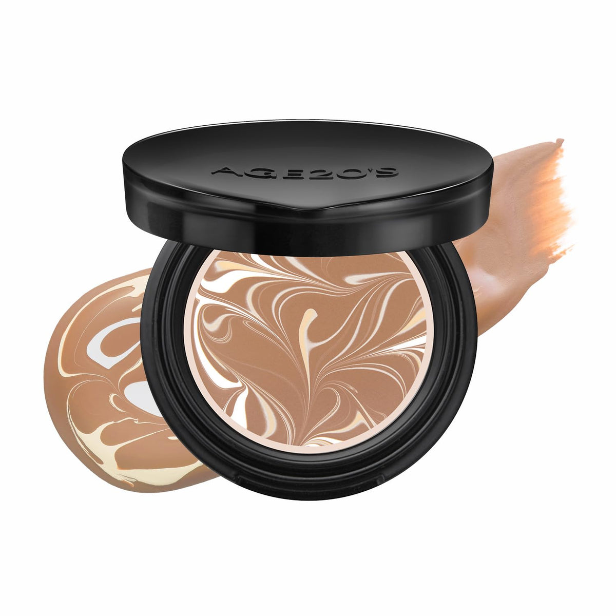 [Vegan] AGE20'S Signature Essence Pact | Pack of 1 | 23W BEIGE | Korean Cushion Foundation | Cream Foundation, Dewy & Glow Finish, Natural Coverage, SPF 50+