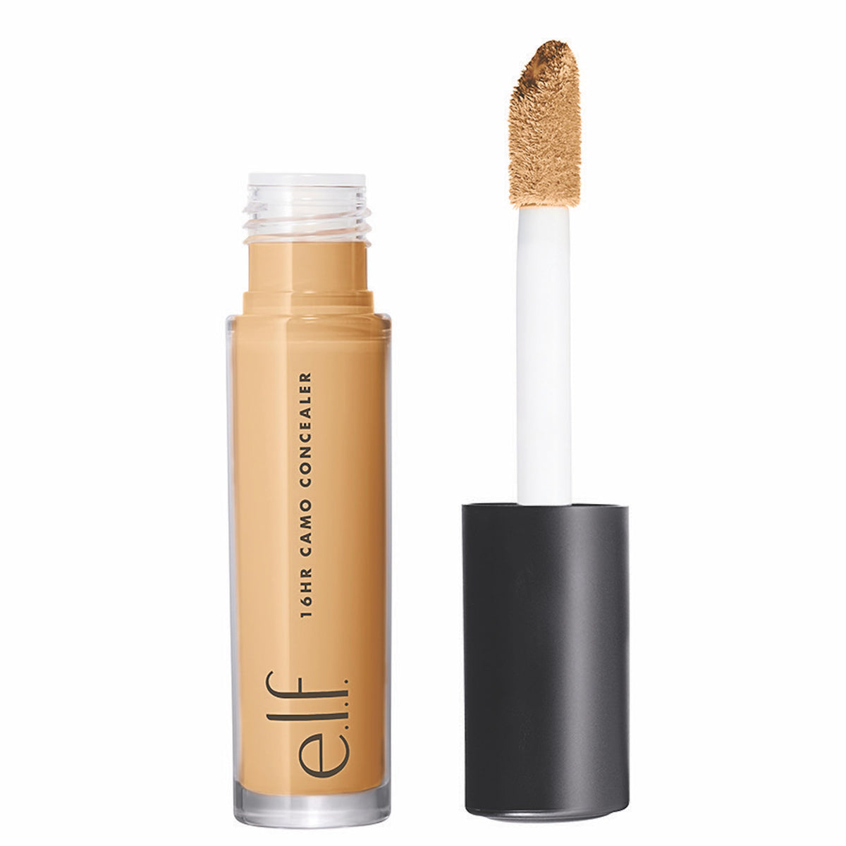 e.l.f. 16HR Camo Concealer, Full Coverage, Matte Finish Under-Eye & Blemish Corrector, Hydrating Formula, 16-Hour Crease-Resistant Wear, Medium Warm