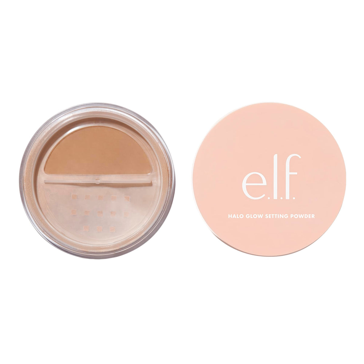 e.l.f. Halo Glow Soft Focus Setting Powder, Silky & Creates Soft Glow Without Shine, Smooths Pores & Lines, Vegan & Cruelty-Free, Light