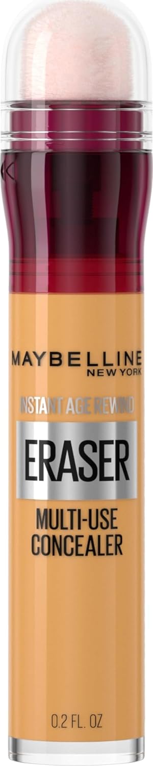 Maybelline Instant Age Rewind Eraser Dark Circles Treatment Multi-Use Concealer, 141, 1 Count (Packaging May Vary)